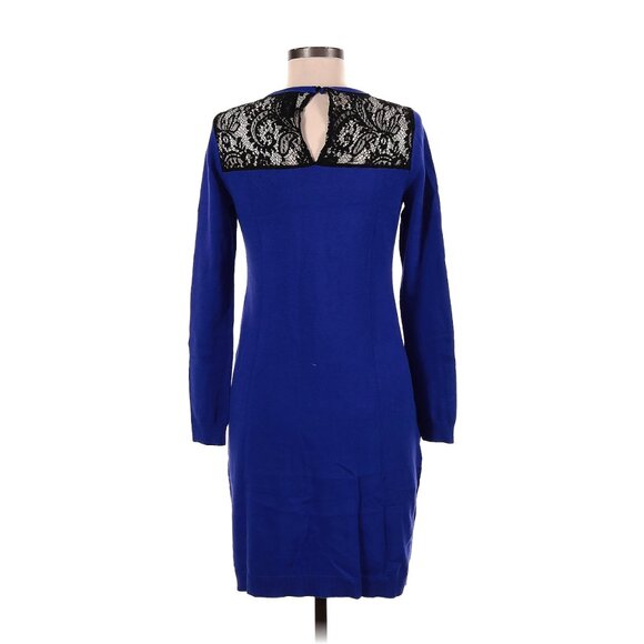 Ann Taylor Wool Blend Sweater Dress, Size Medium - Picture 2 of 10